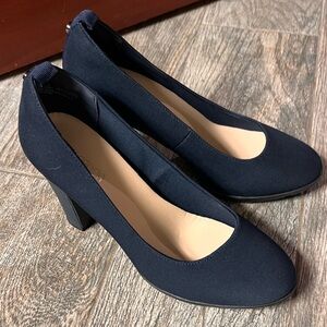Jenn Ardor Navy Women's Heels